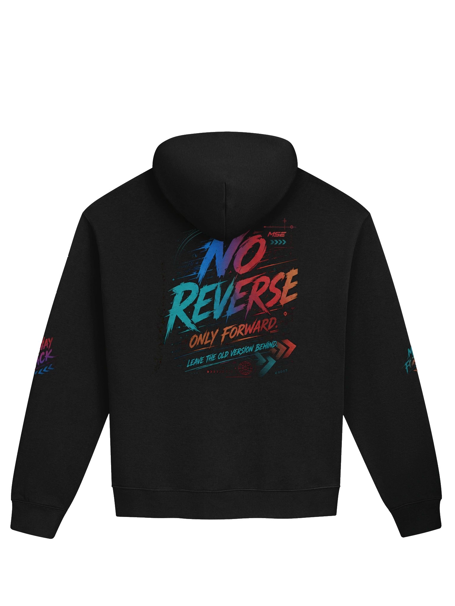 No Reverse — MSE Premium Hoodie product image (2)