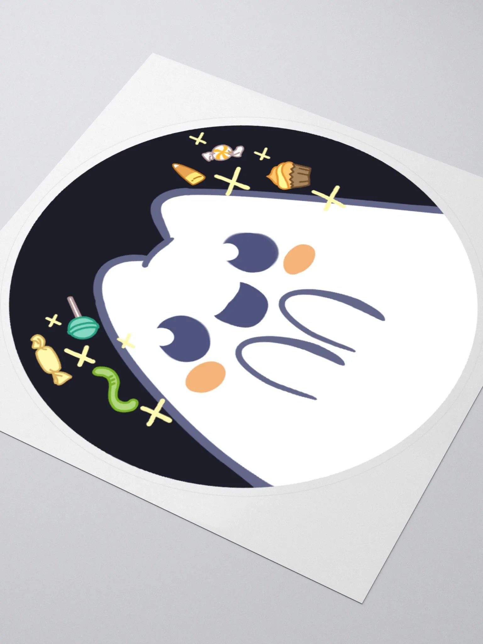 Ghostly Sweet Tooth Sticker product image (3)