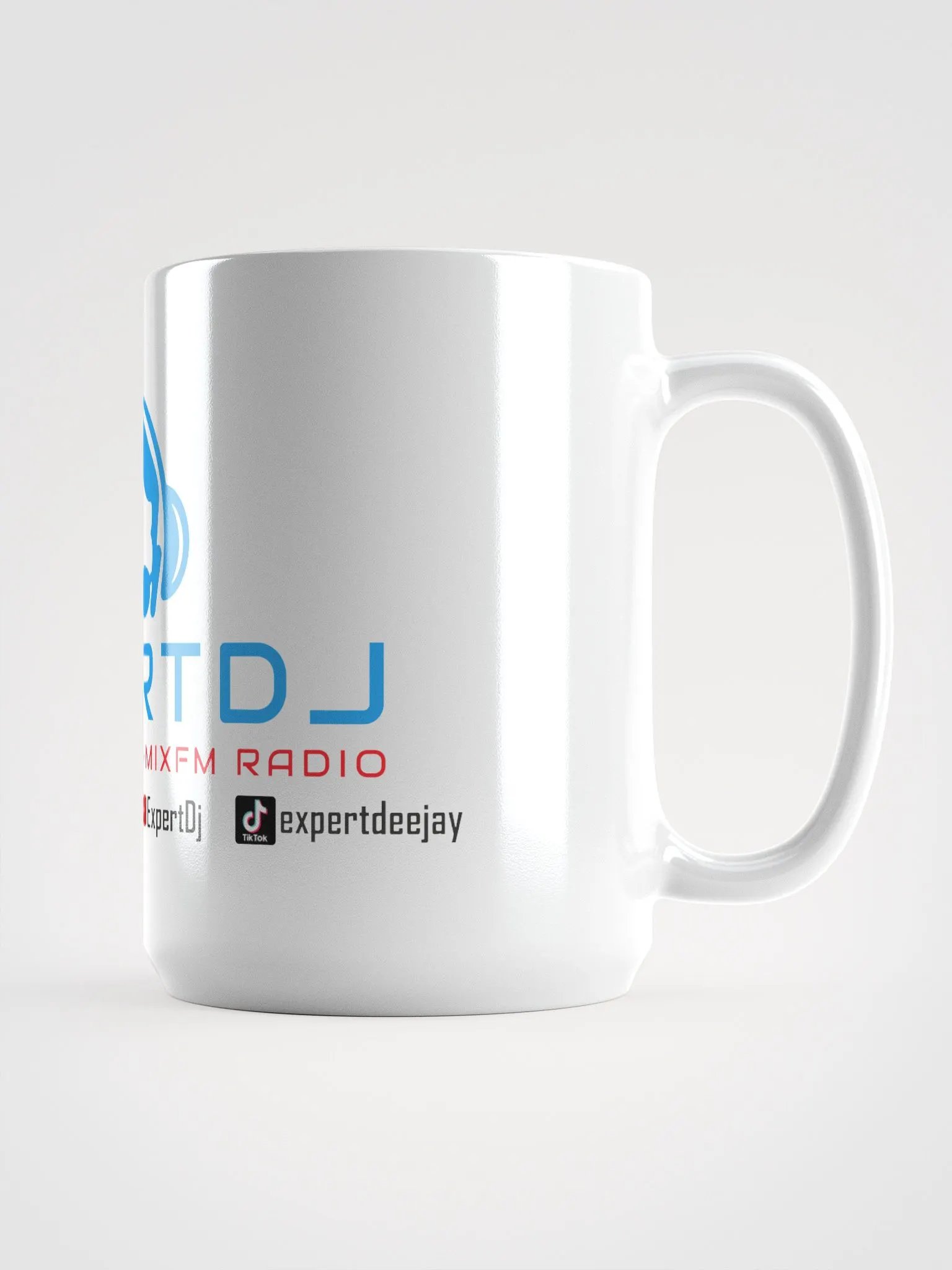Vibrant EXPERT DJ Mug WHITE Type 2 product image (1)