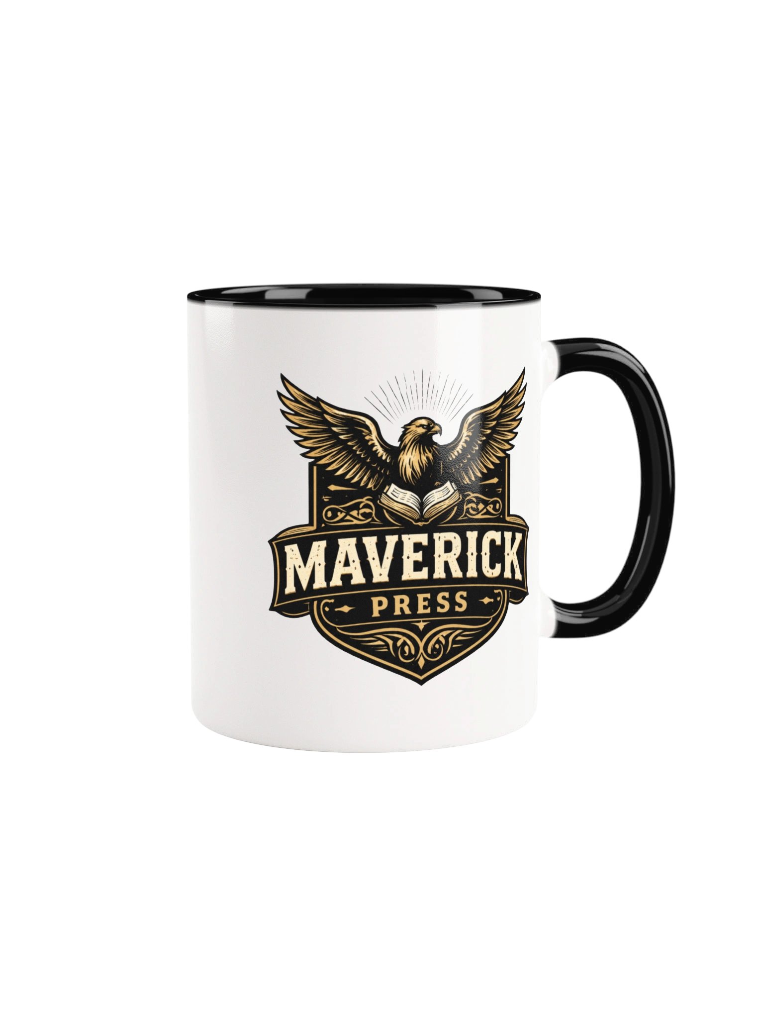 Maverick Press Design Mug - Black & White product image (1)
