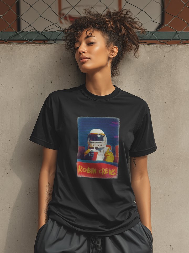 Astronaut Movie Theater T Shirt product image (2)