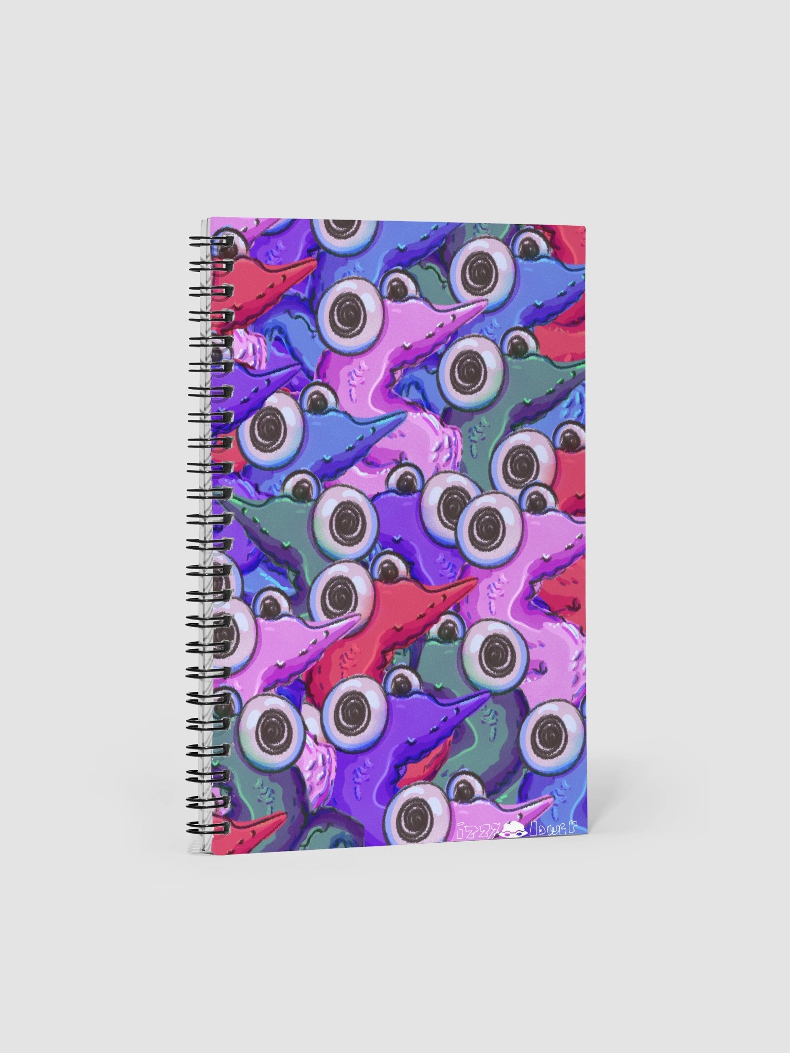 Whimsical Worms Spiral Notebook product image (1)