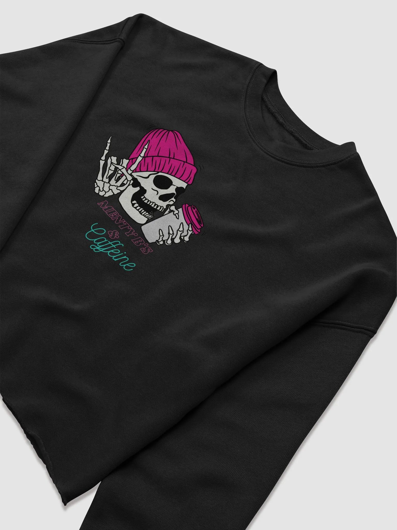 FFS Menty B's & Caffeine Fleece Cropped Sweatshirt product image (3)