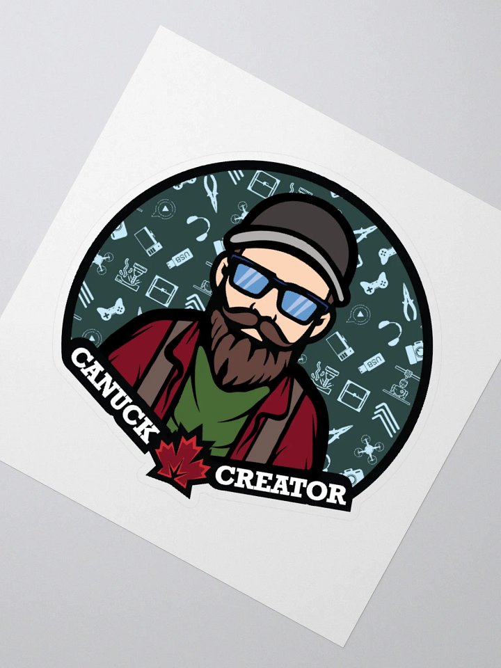 Canuck Creator LOGO sticker product image (6)