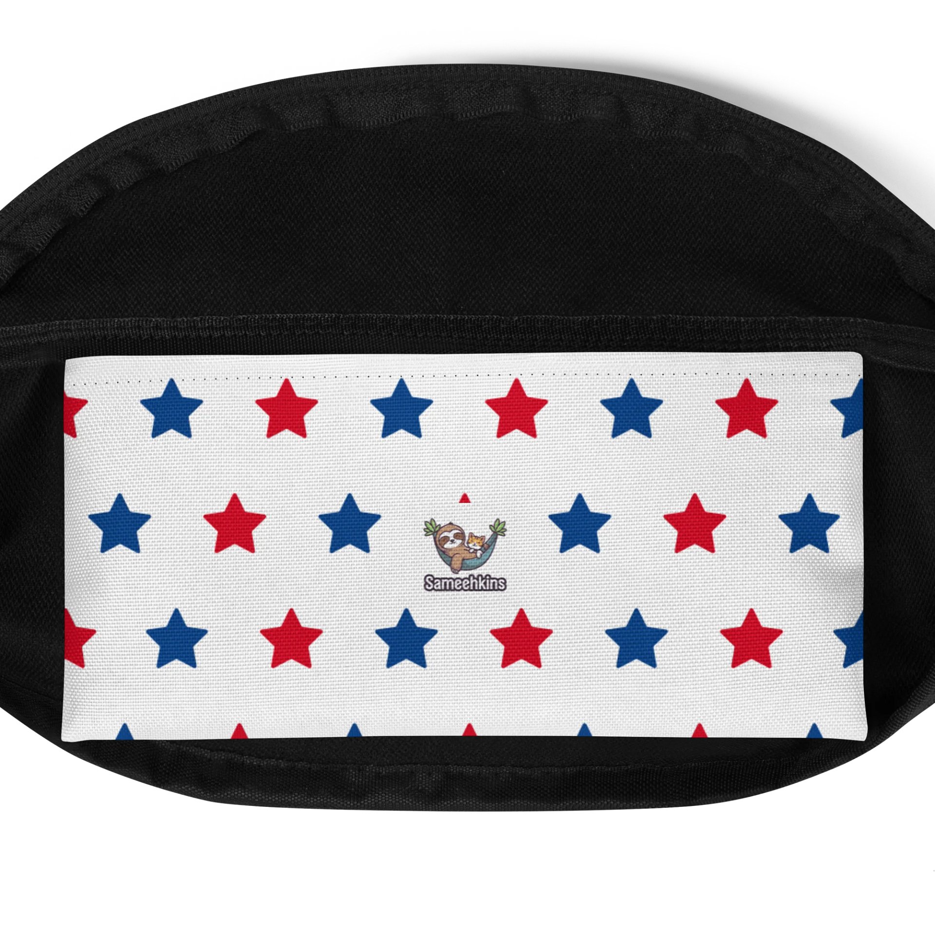 Stellar Grid All-Over Fanny Pack product image (4)