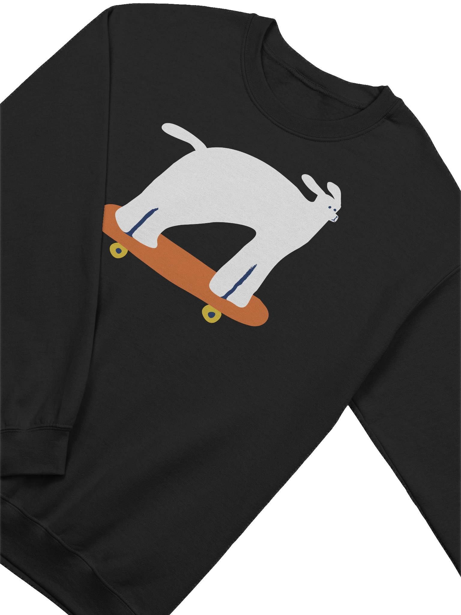 Fast poodle graphic sweatshirt product image (25)