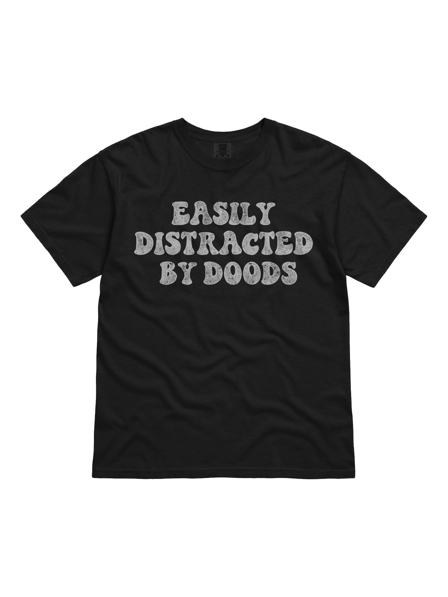 Distracted By Doods Comfort Colors Garment-Dyed Heavyweight T-Shirt product image (1)