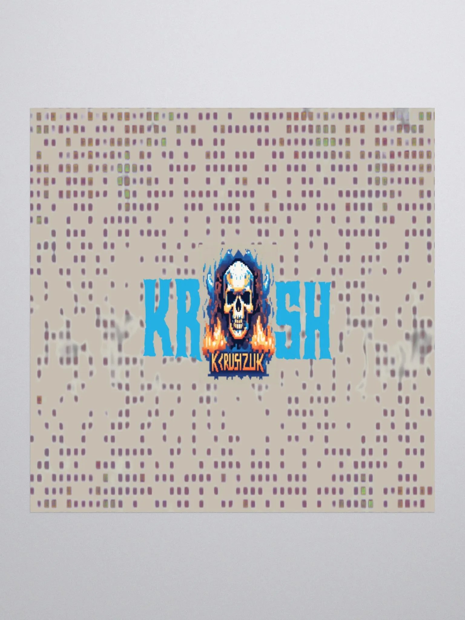 Krush Header Vinyl Sticker 💥🎮 product image (6)