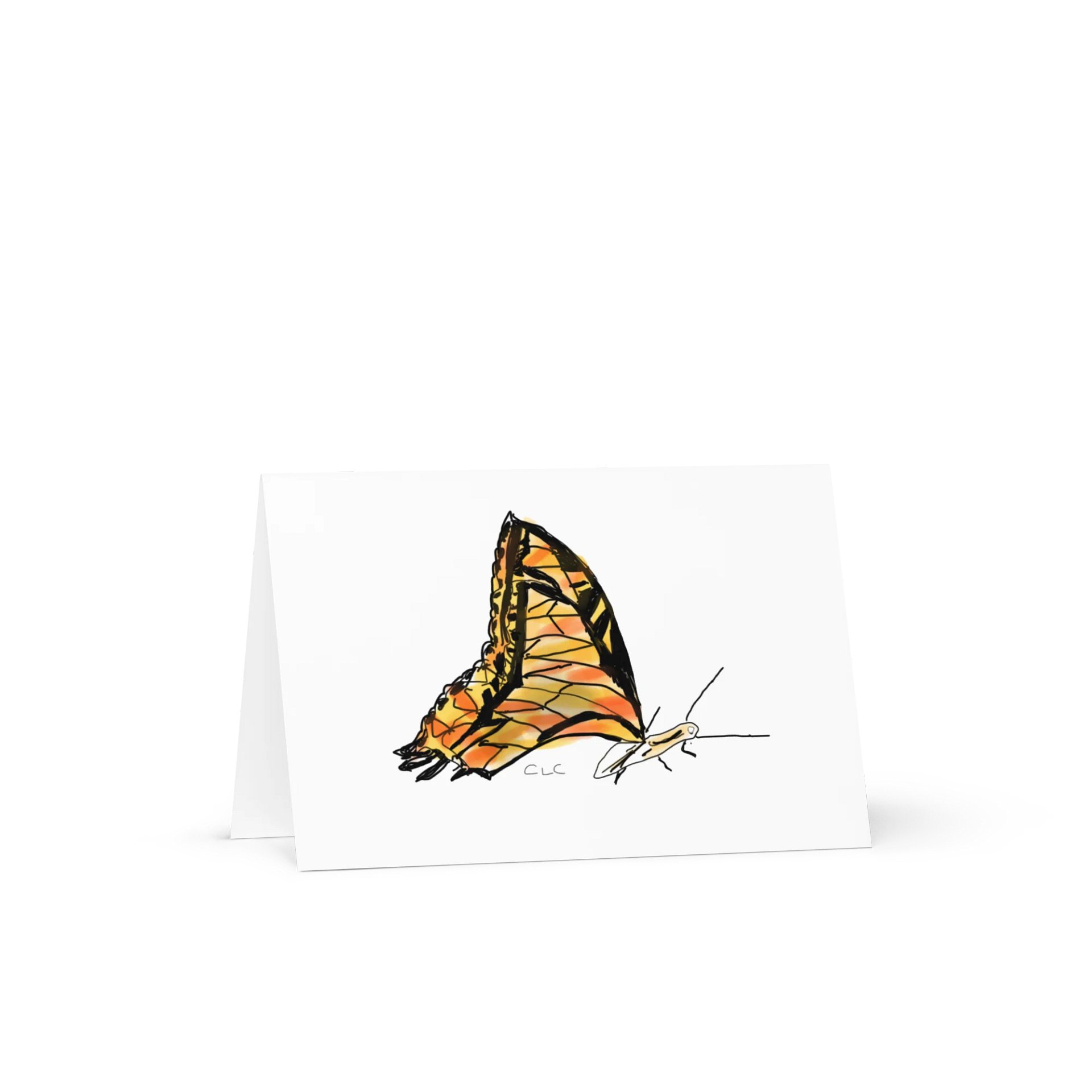 Vibrant Butterfly Dreams Greeting Card product image (1)