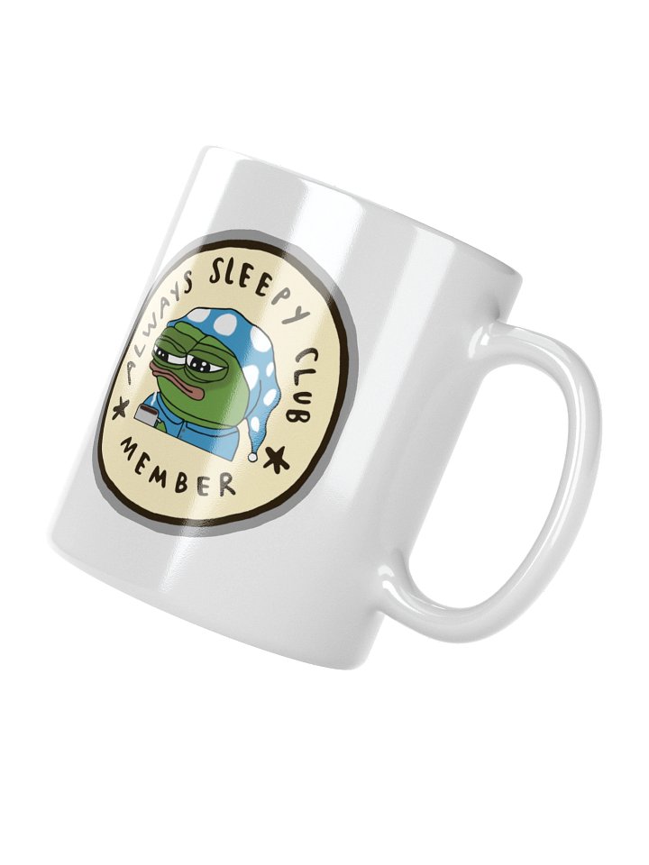 Always Sleepy White Mug product image (2)