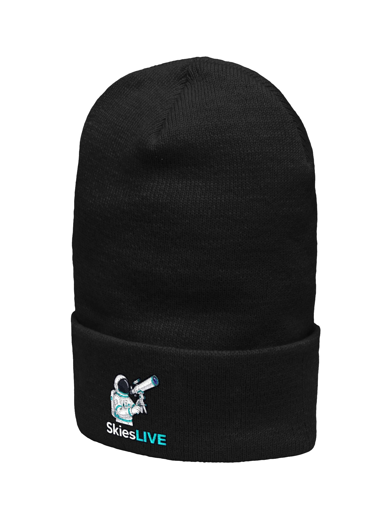 SkiesLIVE Astronaut Cuffed Beanie product image (15)