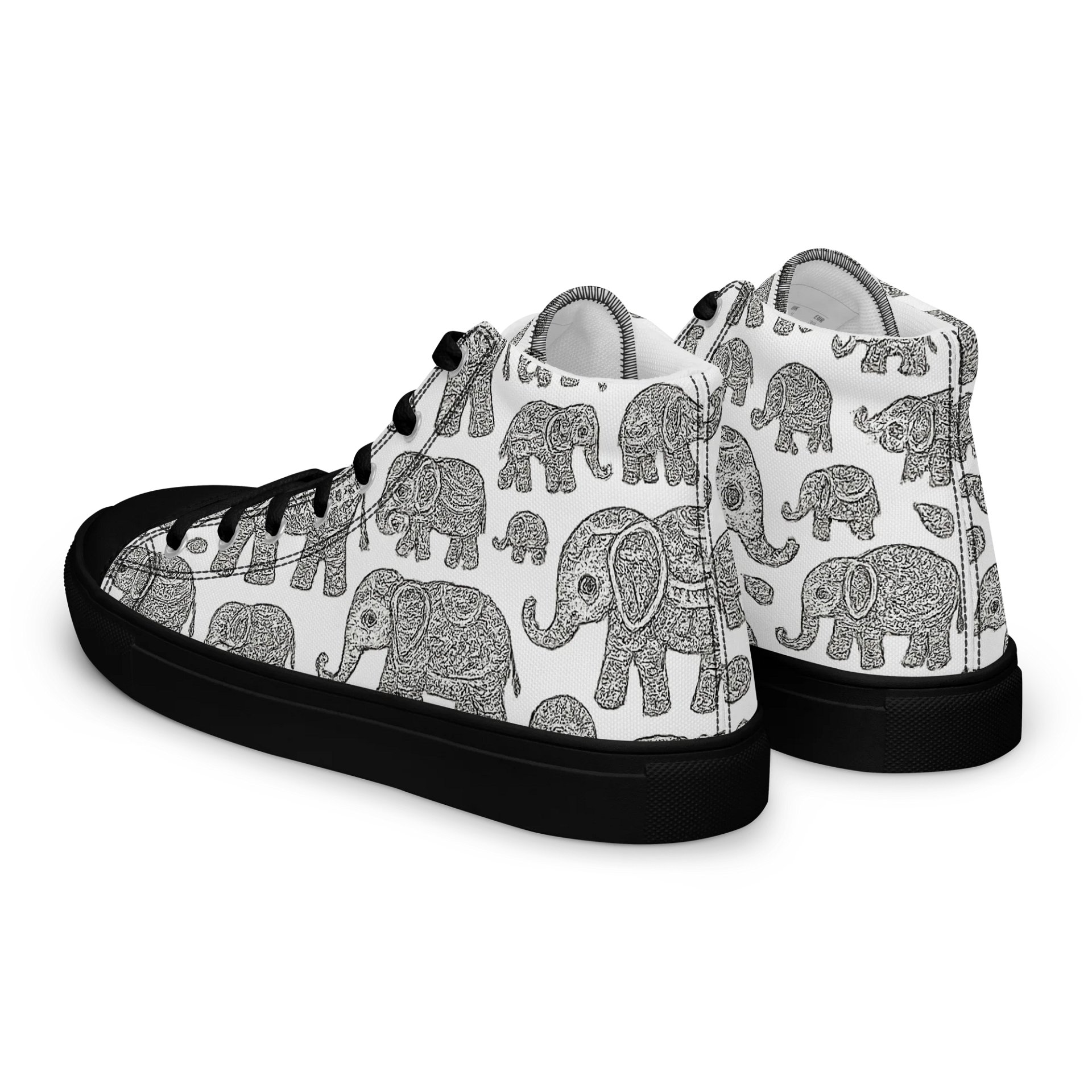 Ornate Elephant High Tops product image (5)