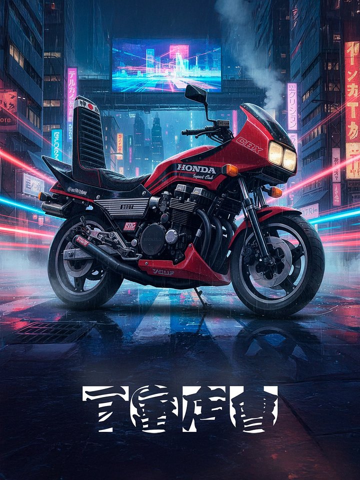 HONDA CBX TOFU - (HD Wallpaper) product image (1)