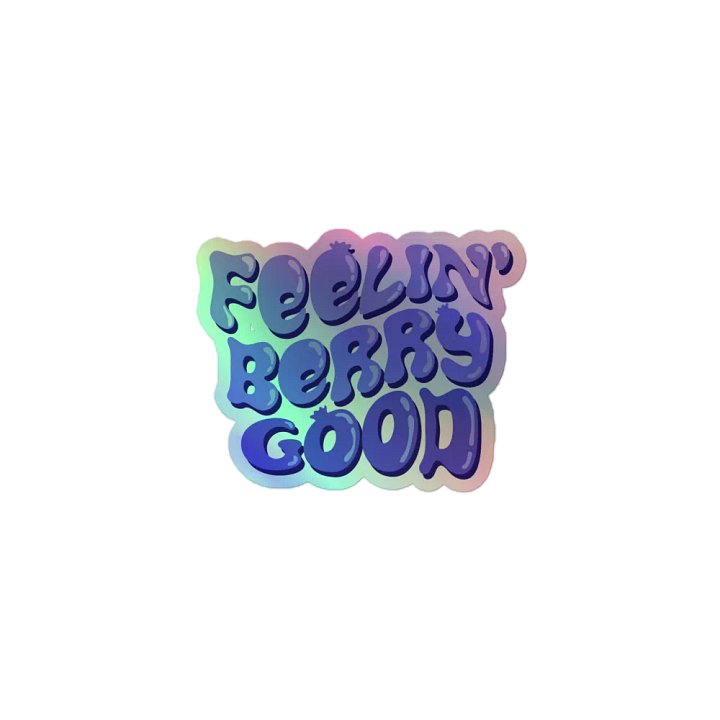 Feelin' Berry Good Holo-Sticker product image (2)