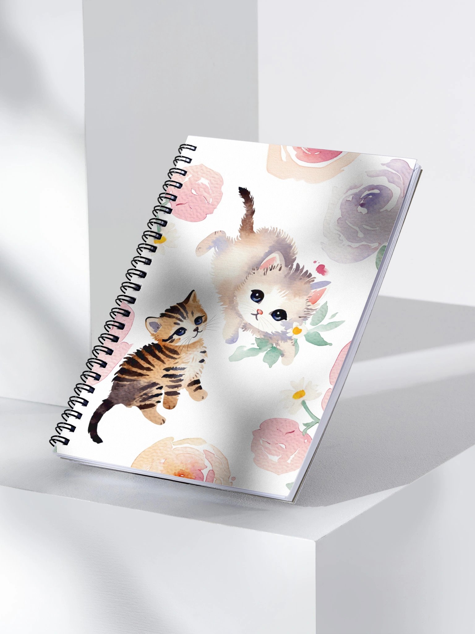 Whimsical Kittens Spiral Notebook product image (3)