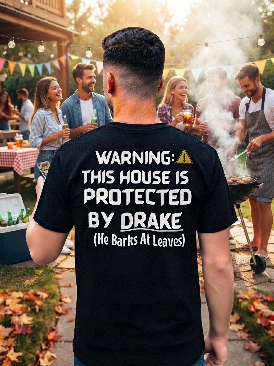 Protected By Drake Funny Dog T-Shirt product image (1)