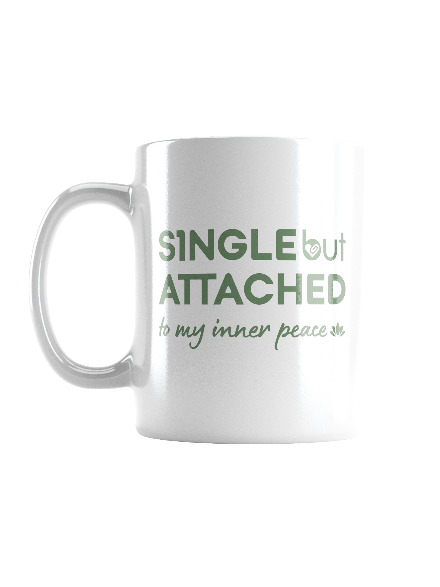 Single But Attached to My Inner Peace | Ceramic Mug product image (1)