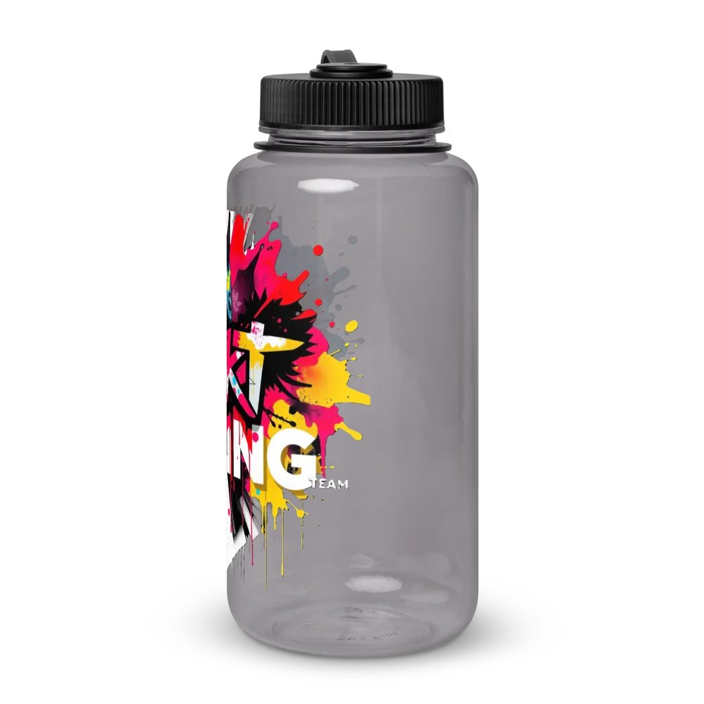 Rekt Gaming Splash Logo Wide Mouth Water Bottle product image (3)