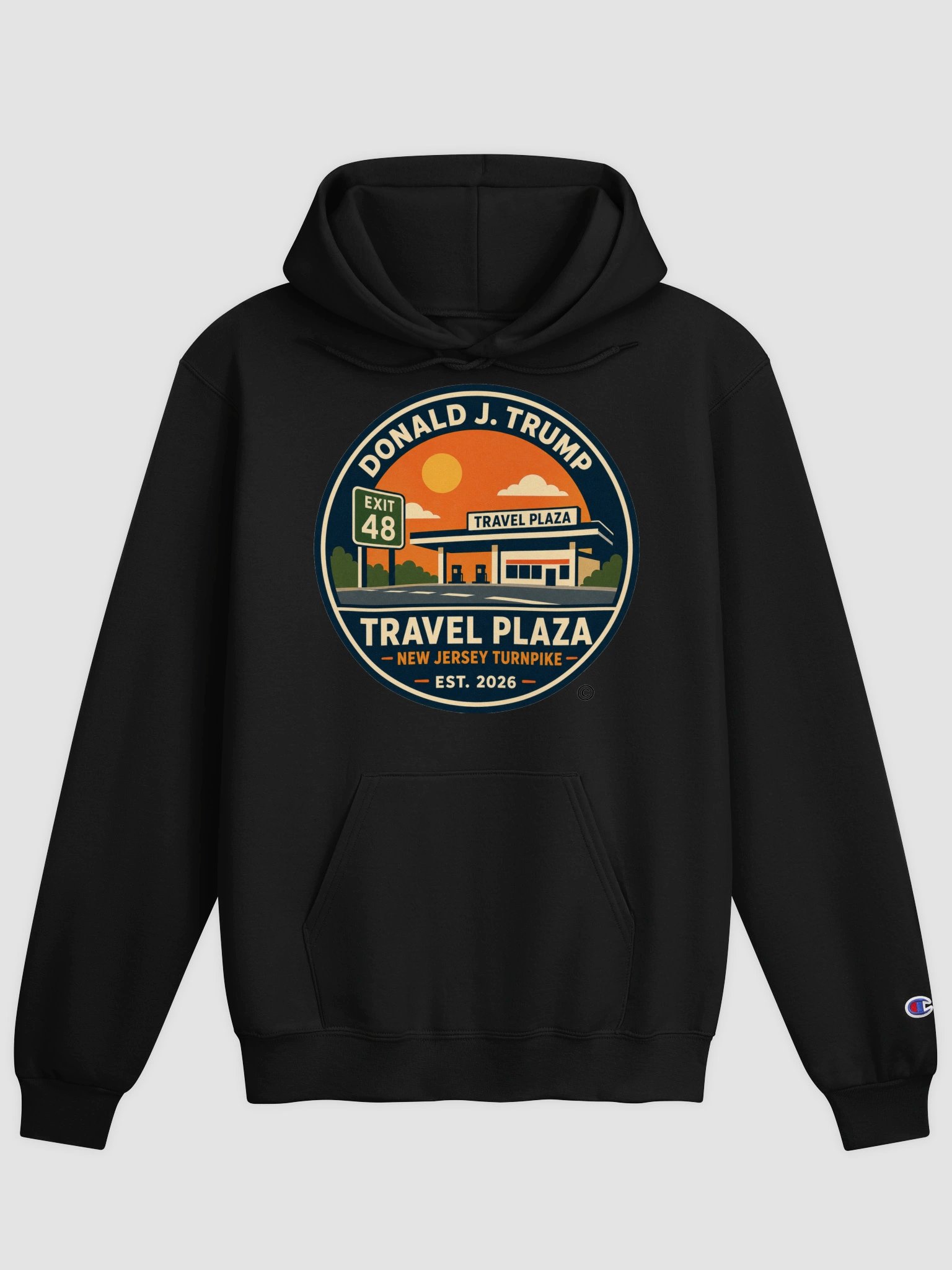 Champion Unisex Hoodie - Donald J. Trump Travel Plaza™ product image (5)