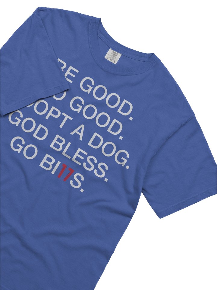 Be Good Do Good Adopt A Dog God Bless Go Bills Shirt product image (42)