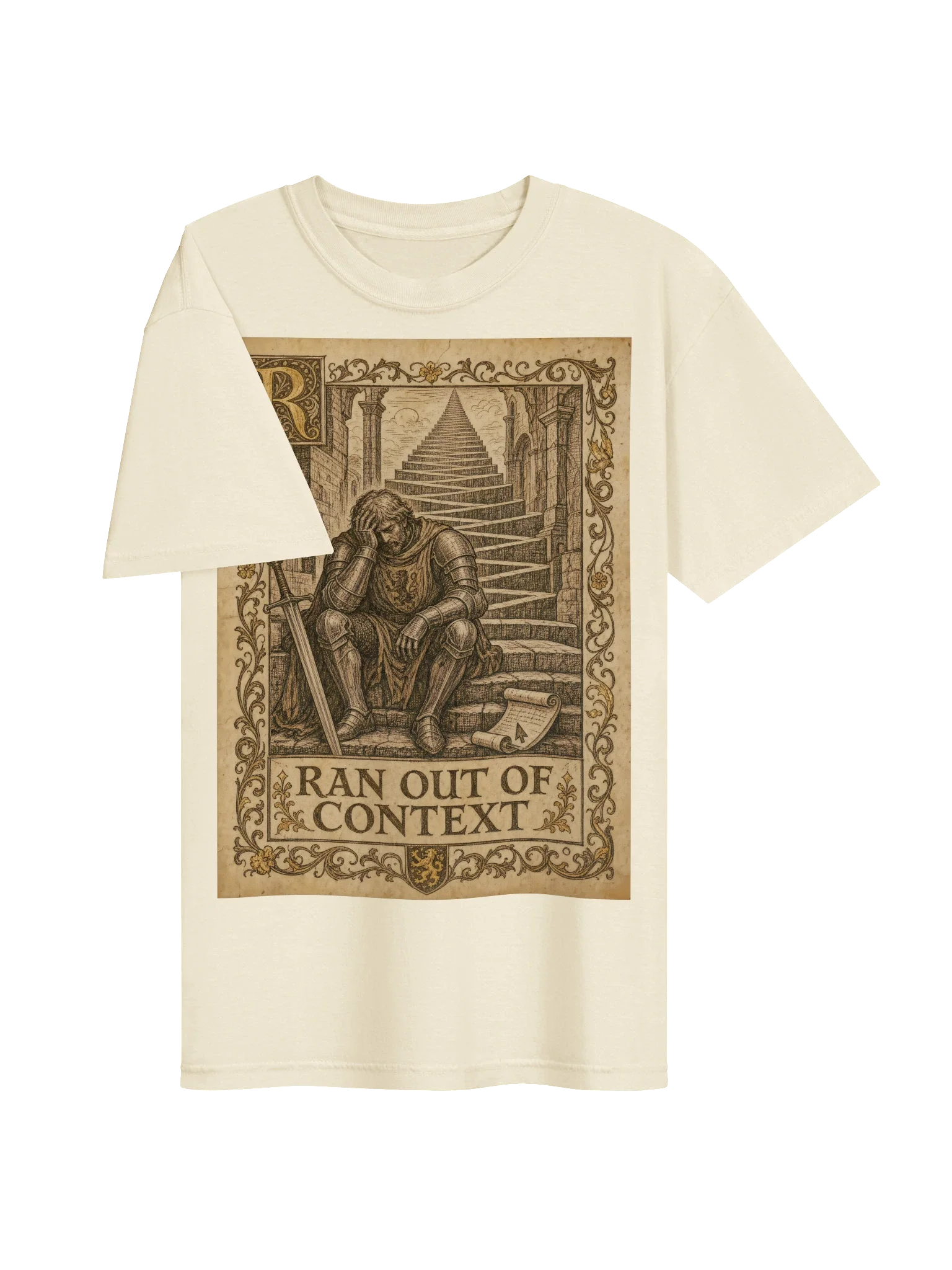Ran Out Of Context Tee — view 3