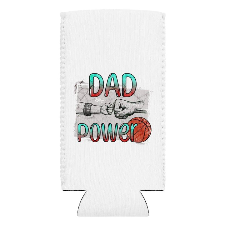 Dad Power Basketball Can Cooler - Slam Dunk Edition product image (2)