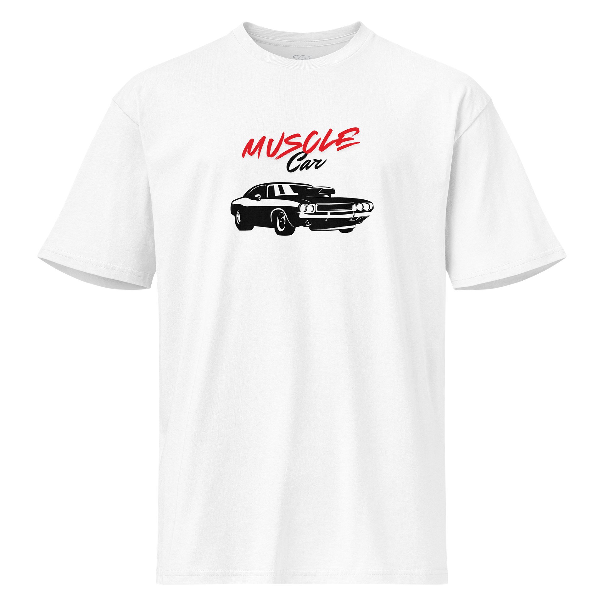 Cool Muscle Car White Tee product image (1)