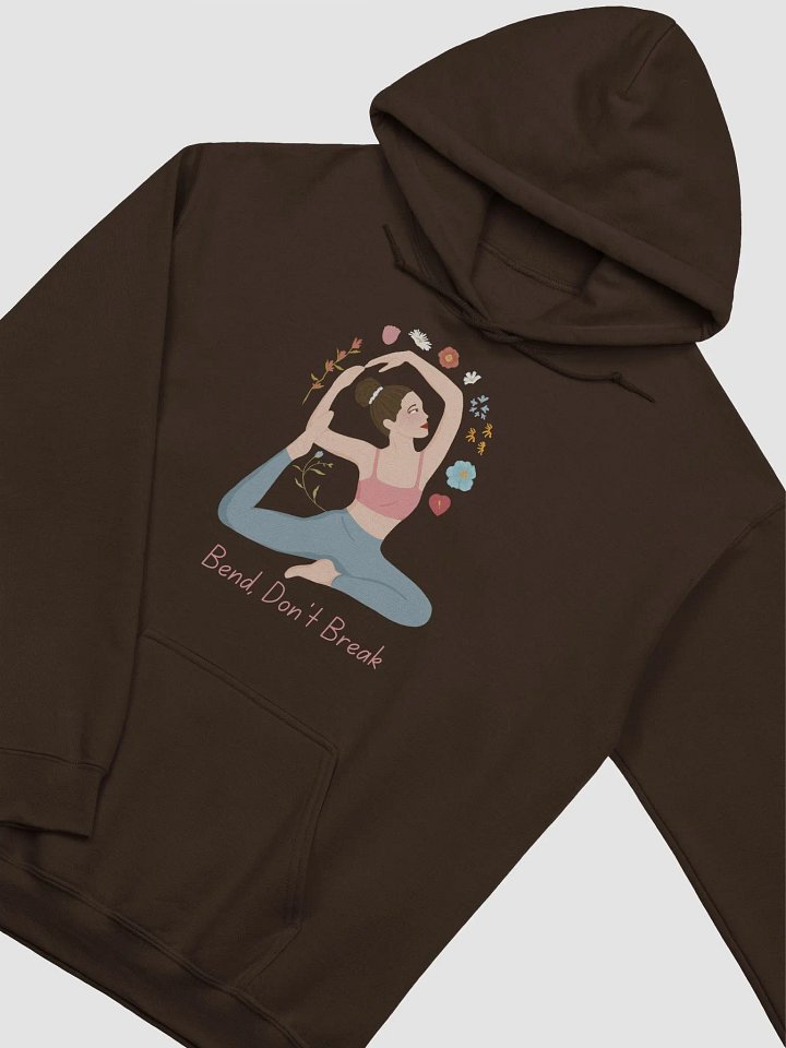 Yoga Resilience Hoodie - Bend, Don't Break Illustration product image (2)