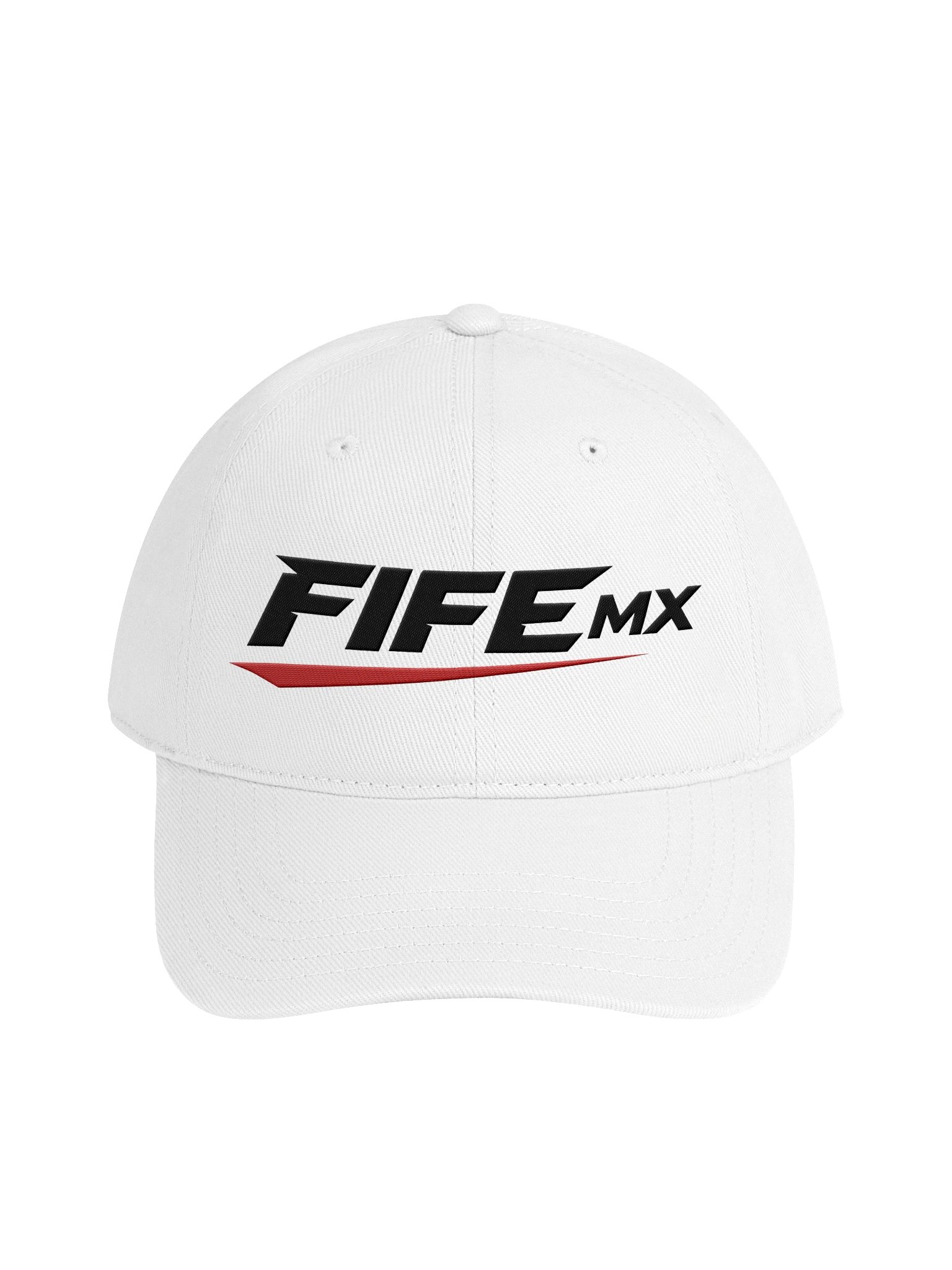 FifeMX Women's Low Profile Baseball Cap – Black Embroidered Logo product image (1)