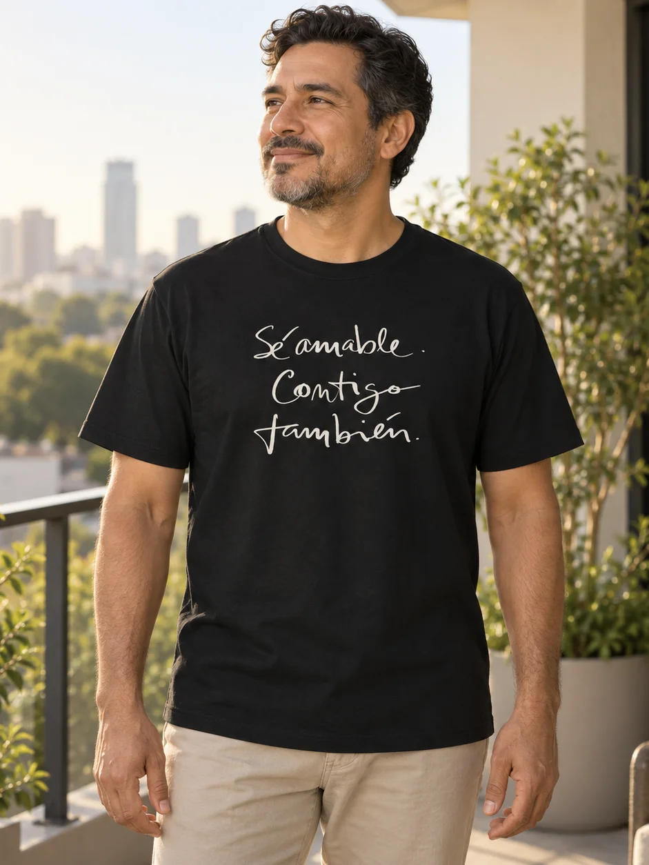 New CombineSelf Love Shirt Spanish Quote Tee Inspirational Apparel Mental Health Gift Self Care Shirt Positive Message Original Handwritten Designd Listing Offer product image (5)