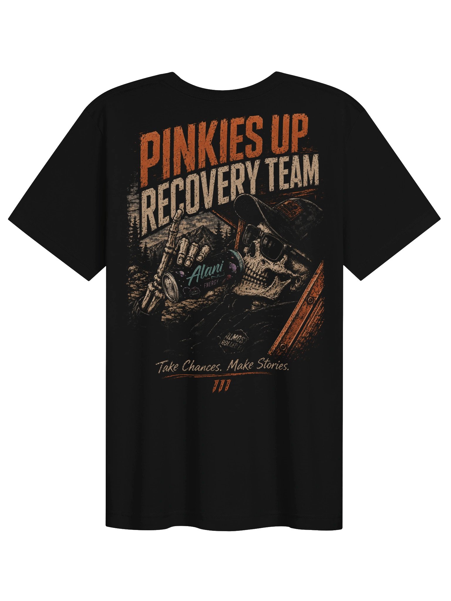 Pinkies Up Trail Graphic Tee product image (4)