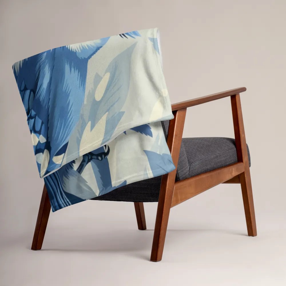Blue Jay Throw Blanket product image (2)