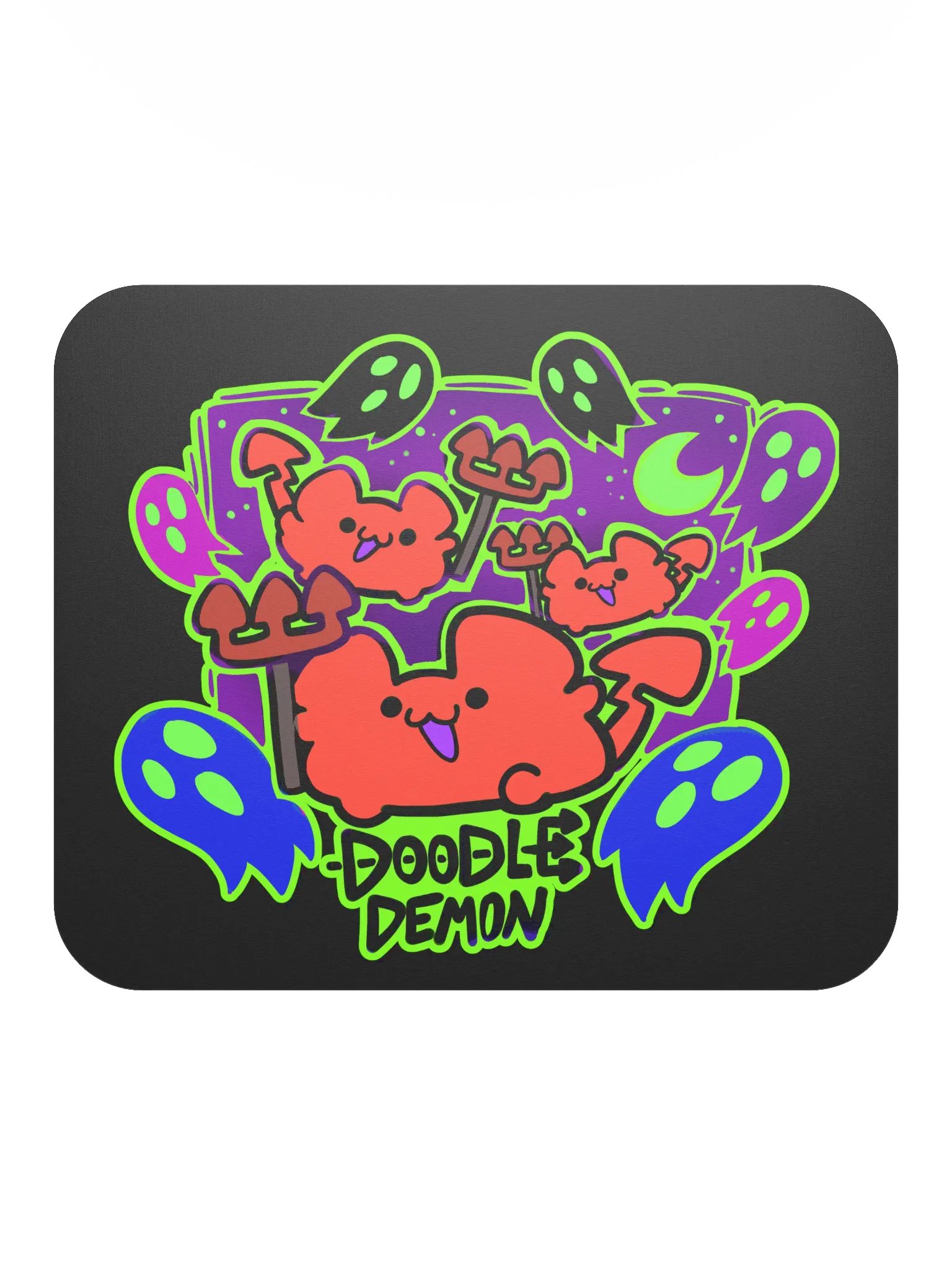Doodle Demon Mouse Pad product image (2)