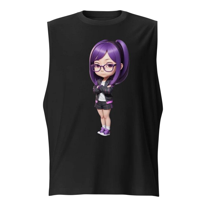 (PURPLE CHIBI) K Muscle Shirt product image (1)