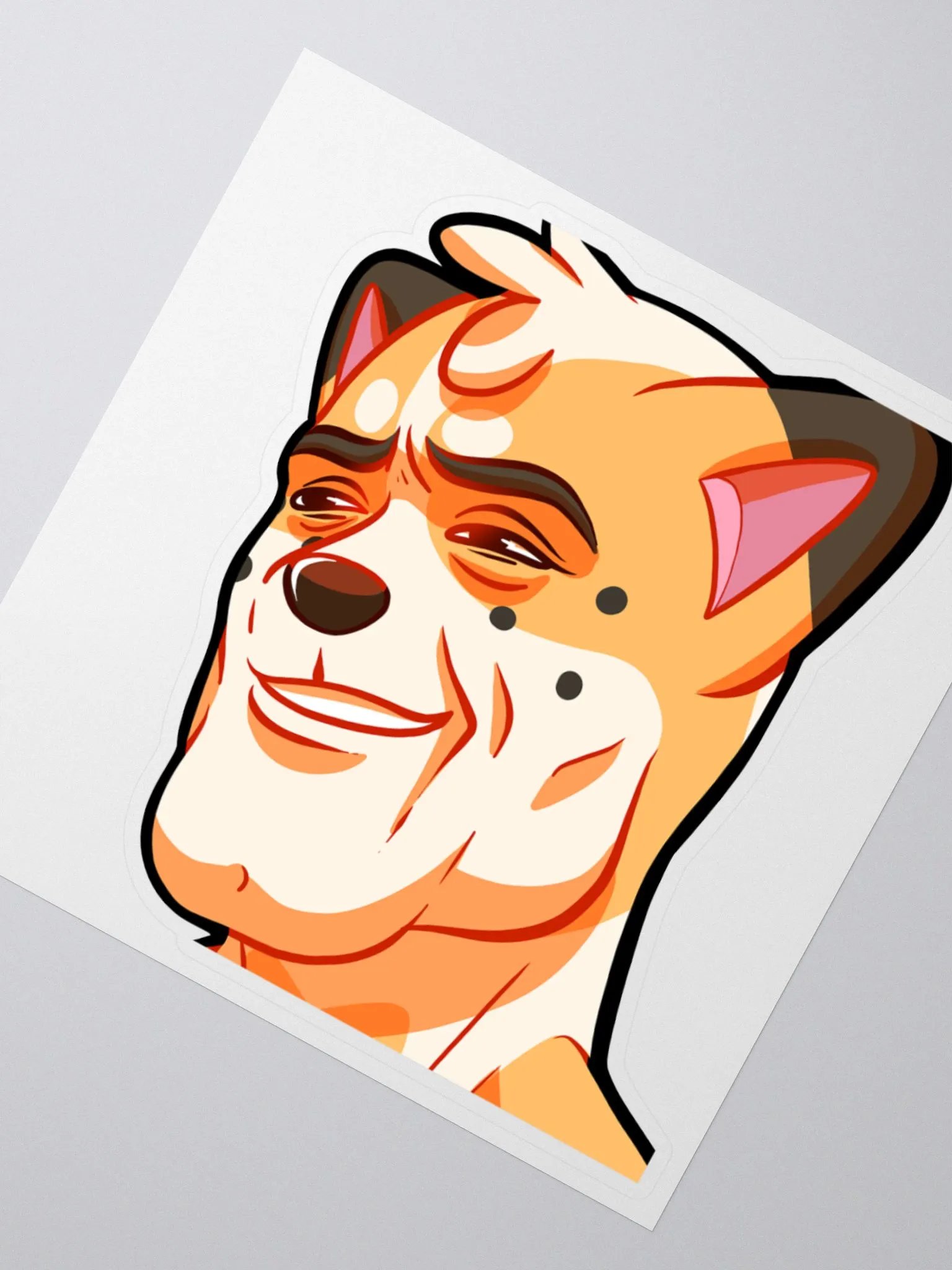 corgCHAD Sticker product image (2)