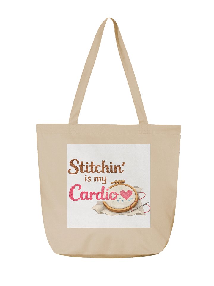 Stitchin is my Cardio Eco Tote product image (2)