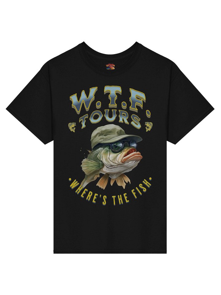WHERE'S THE FISH TOURS T-SHIRT product image (1)