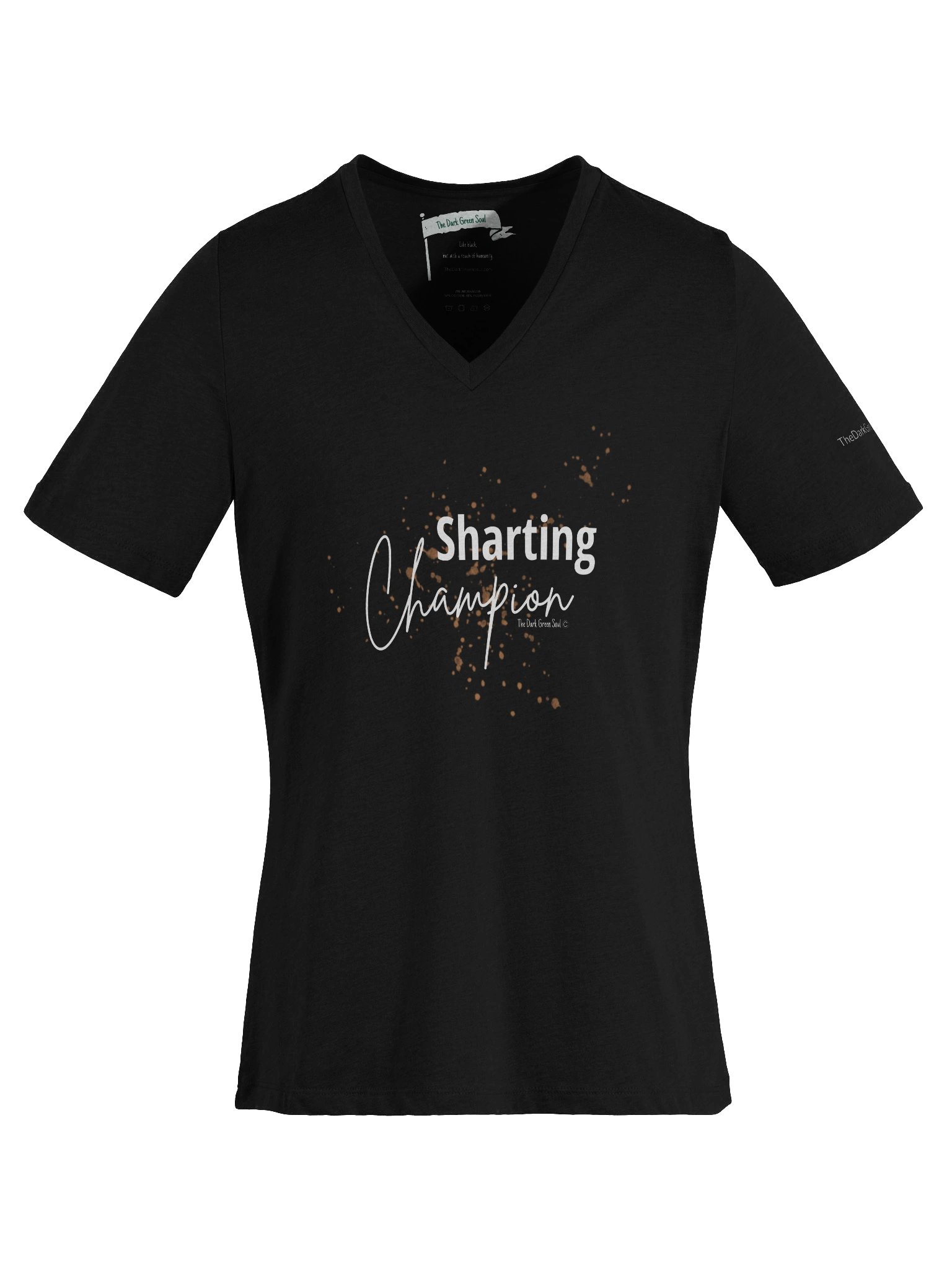 Sharting Champion White - Women's V-Neck Tee product image (1)