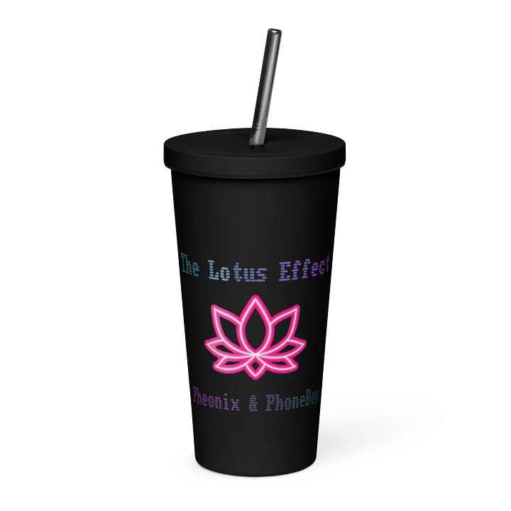 Lotus Effect Travel Cup w/Straw product image (1)