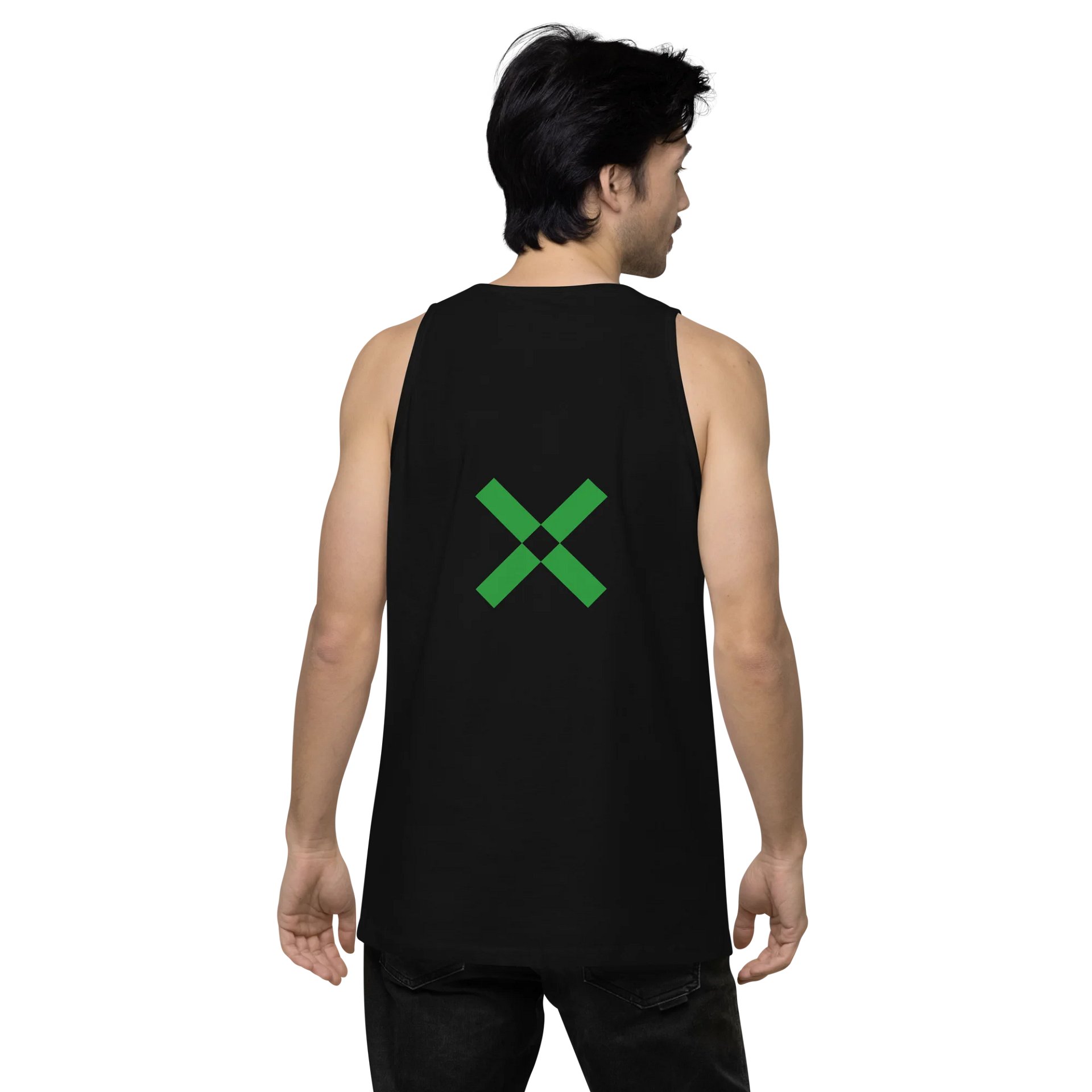 Green Abstract Men's Tank Top product image (11)
