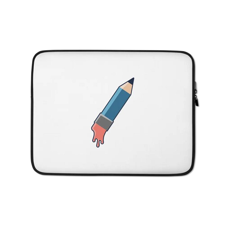 Rocket Pencil Laptop Sleeve product image (1)