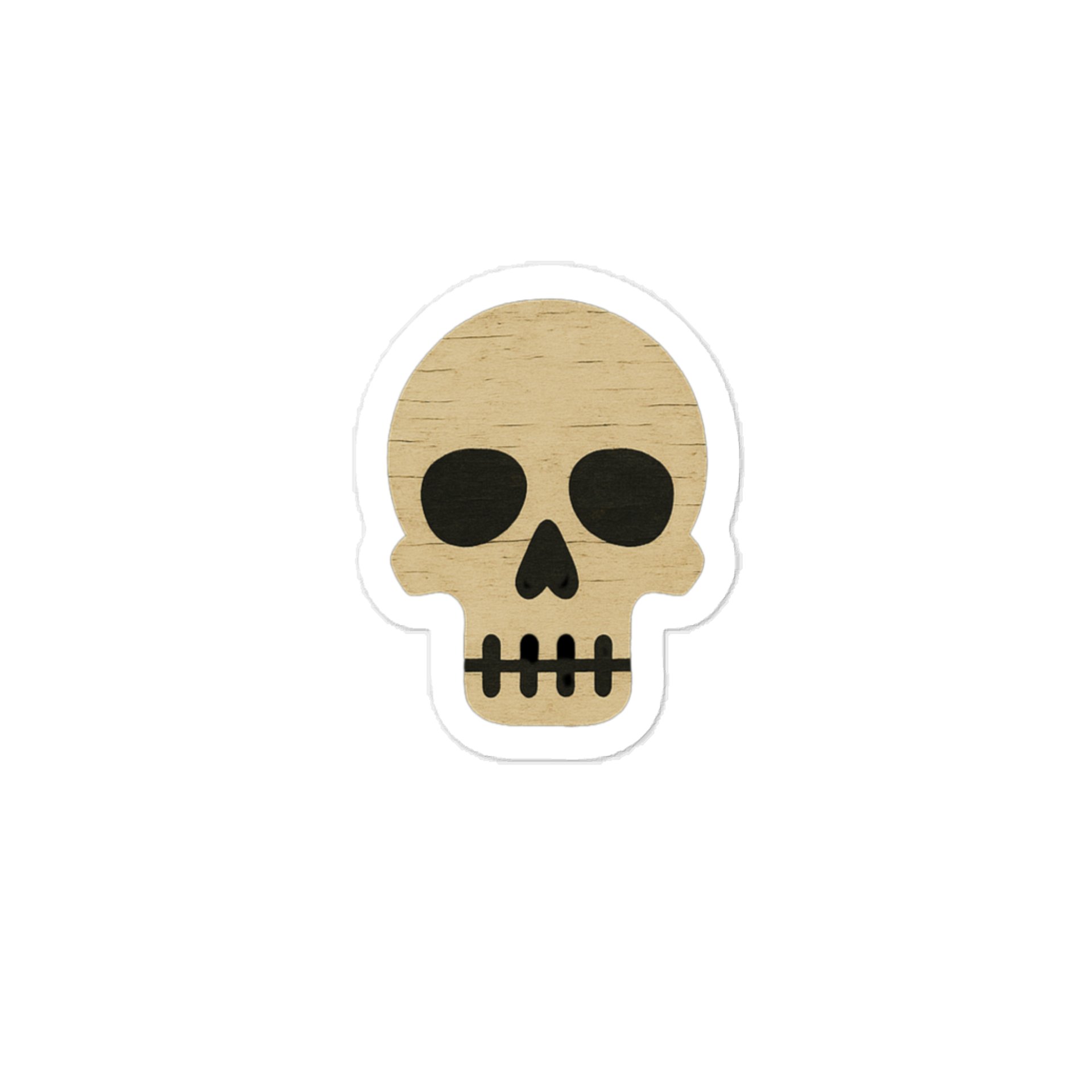 Vintage Harleys Revived Skull Sticker product image (1)