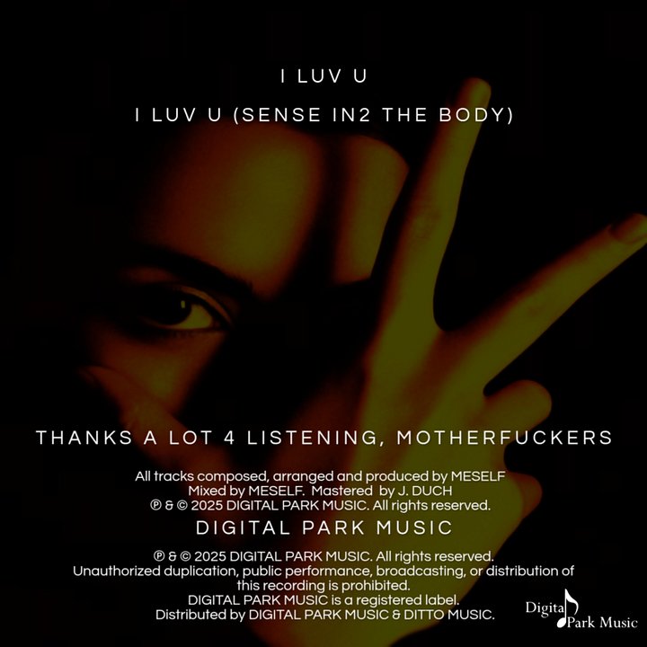 I Luv U (Sense In2 The Body) (Meself) product image (2)