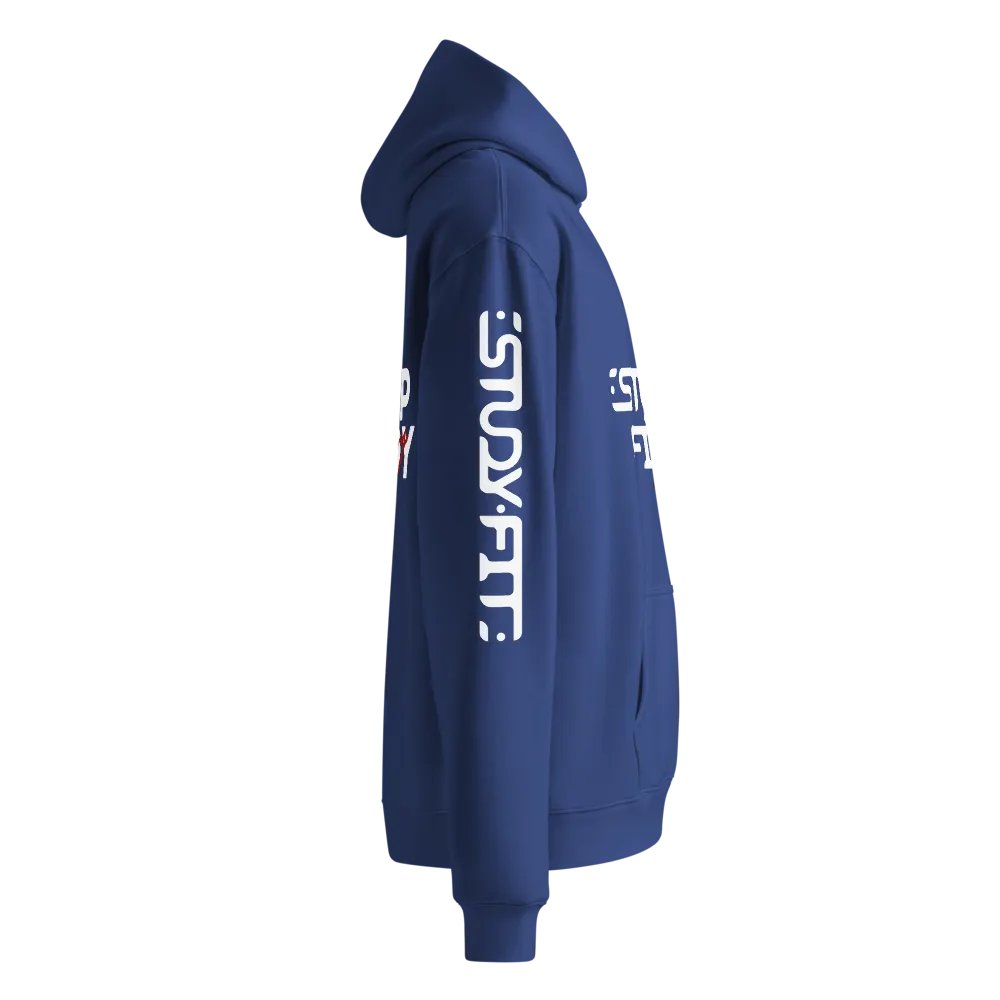 Abstract Monochrome Oversized Hoodie product image (19)