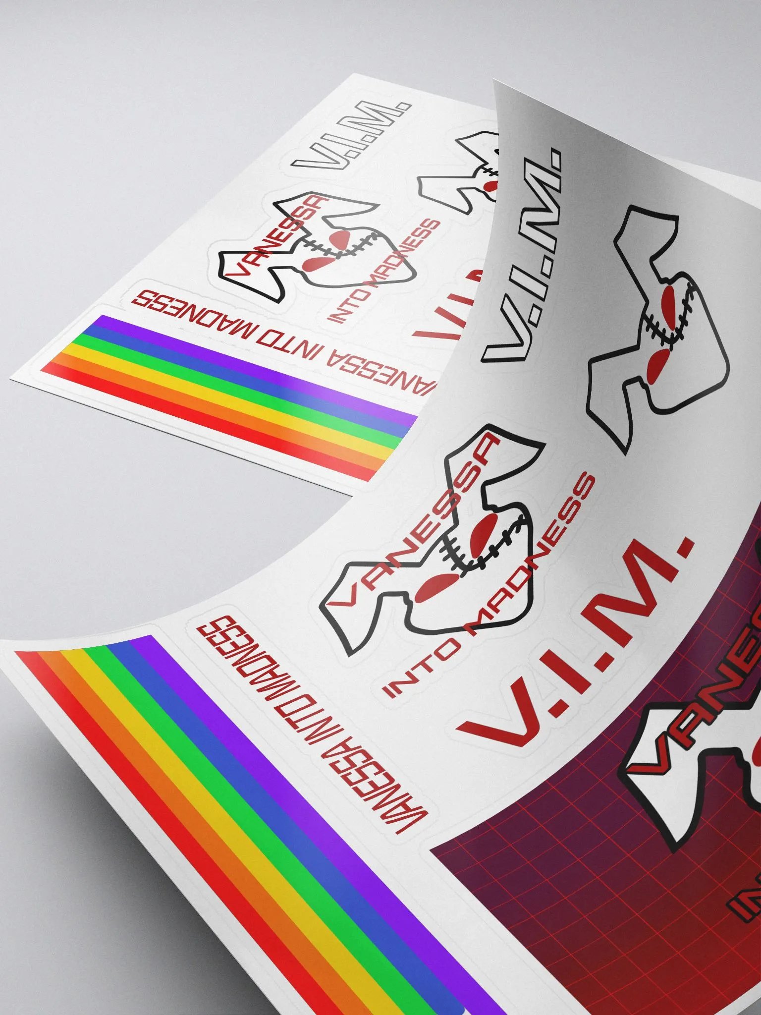 Vanessa Into Madness Sticker Sheet product image (4)