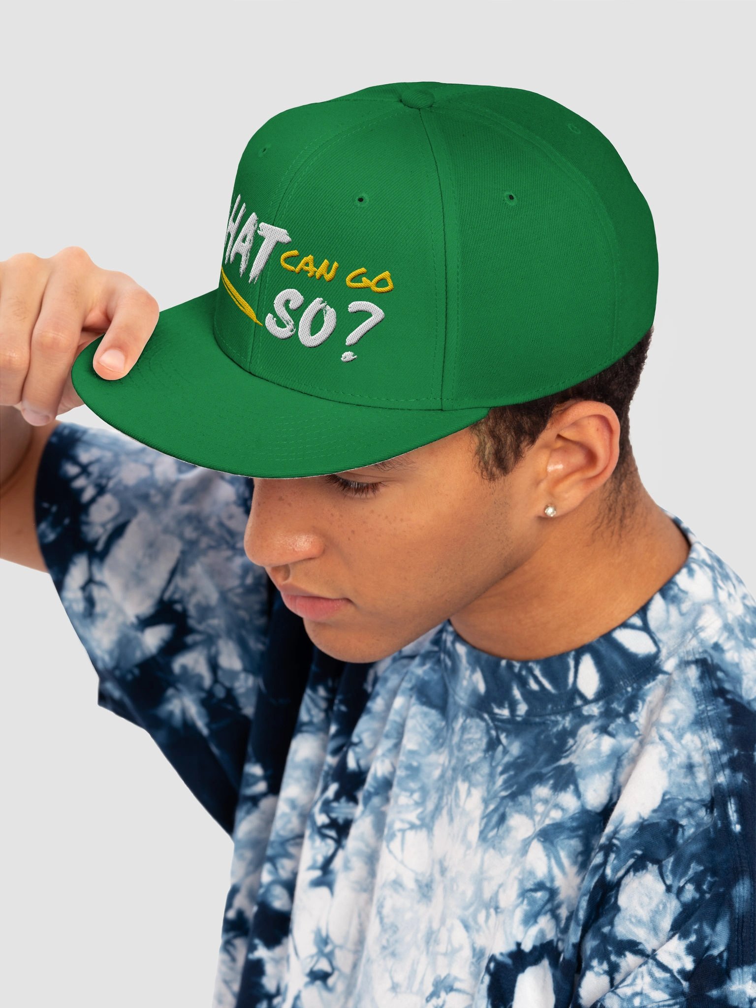 What Can Go So Embroidered Otto Cap product image (27)