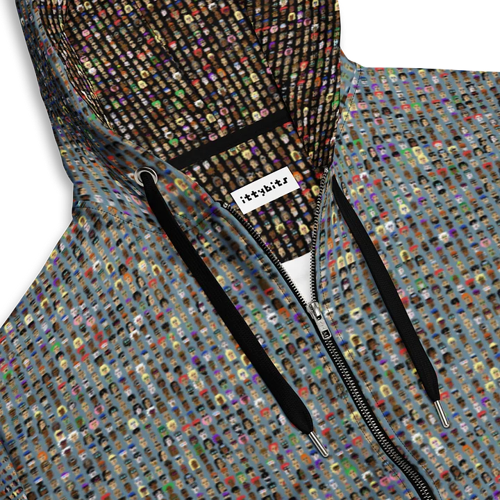 ittybits blue zip hoodie product image (2)