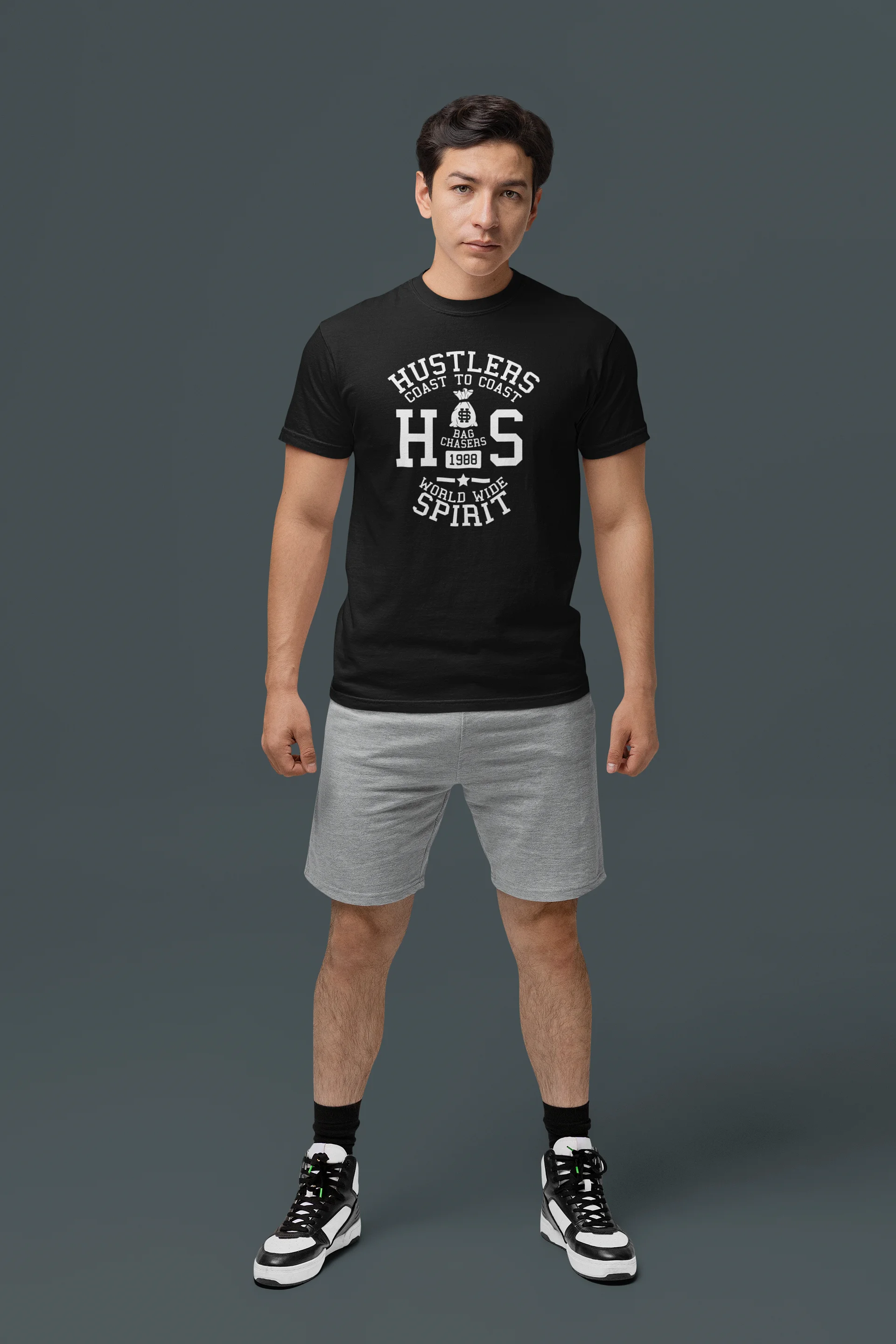 HUSTLERS SPIRIT COAST 2 COAST T SHIRT product image (3)
