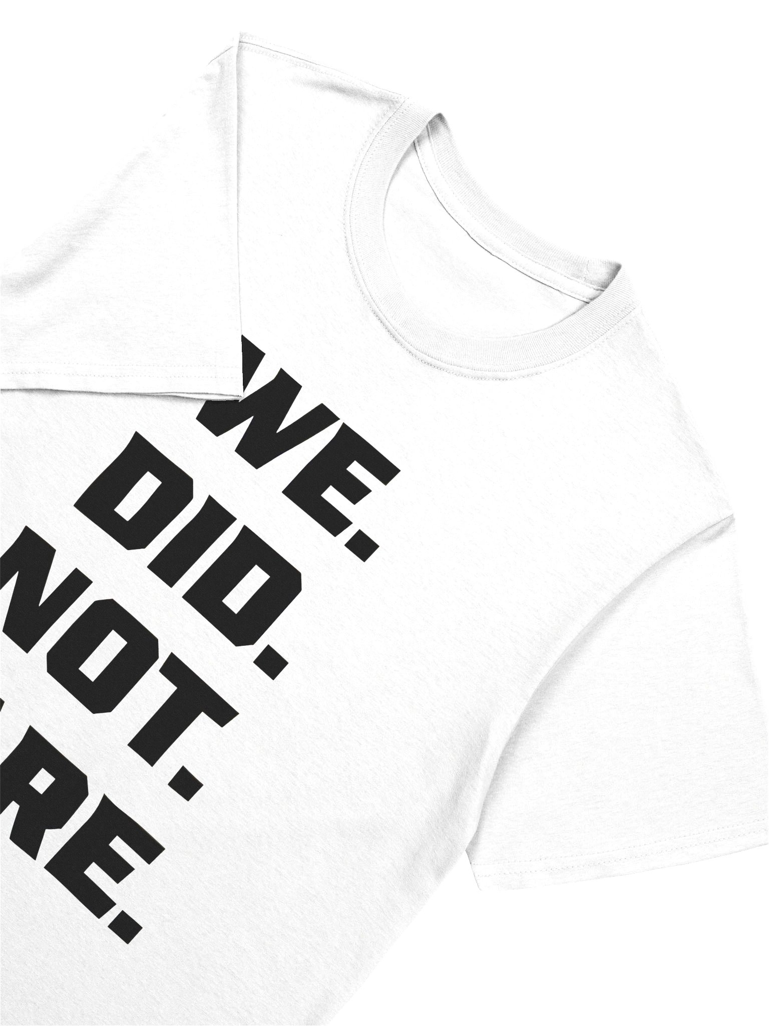 We Did Not Care Shirt product image (4)