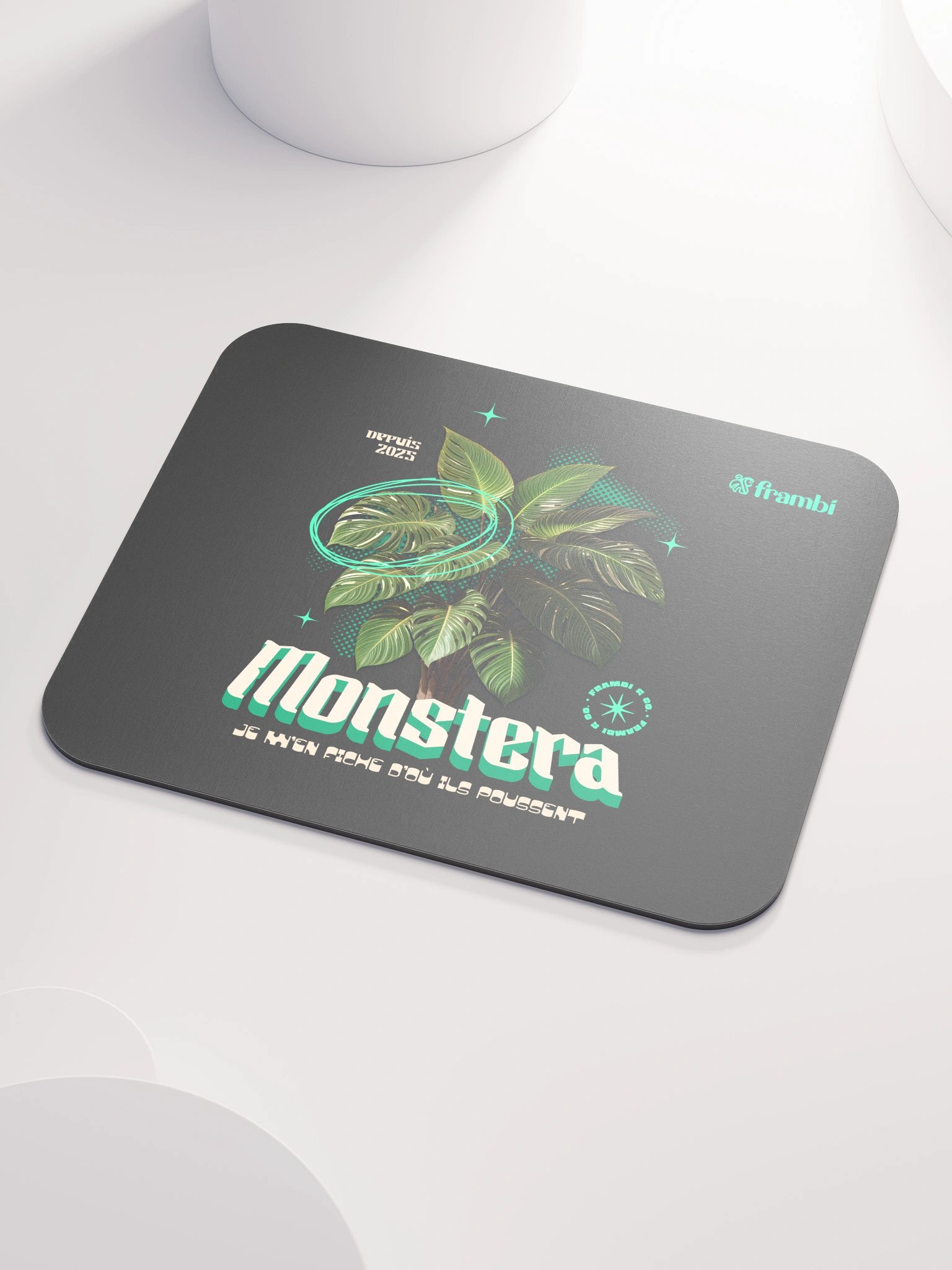 Eclectic Monstera - Mouse Pad product image (3)